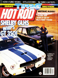 HOT ROD 1986 APR - TURBOS, SHELBY, REGAL, SALEEN